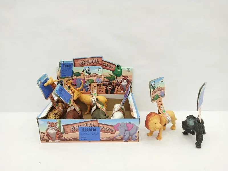 

Wild Animal World Imitation Dinosaurs Oceans Animals And Insects Model Set Children Birthday Gift Toy