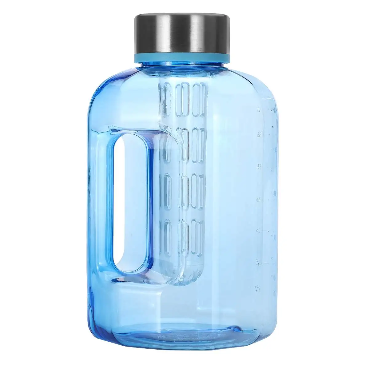 2.2L бутылка для воды пластиковая бутылка для вливания фруктов заварки напиток Спорт на открытом воздухе сок лимон портативный чайник