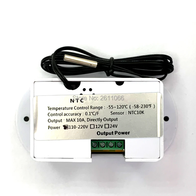 XH-W1308 W1308 AC 220V 12V NTC10K 300℃ Регулируемый цифровой Прохладный тепла Сенсор красный контроллер температуры дисплея для контроля температуры термостата