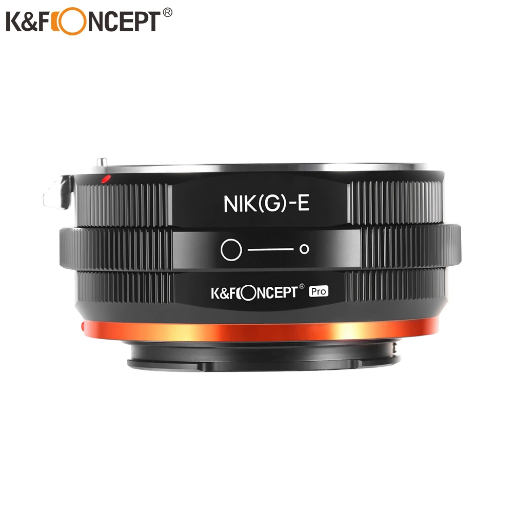 Sony E-Mount Nex Alpha bague dadaptation montage dobjectif camera adaptateur AI K&F Concept Nikon F 