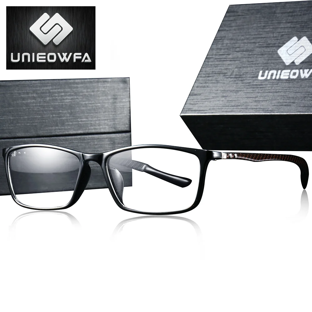 Carbon Fiber Bifocal Progressive Glasses Men Prescription Optical