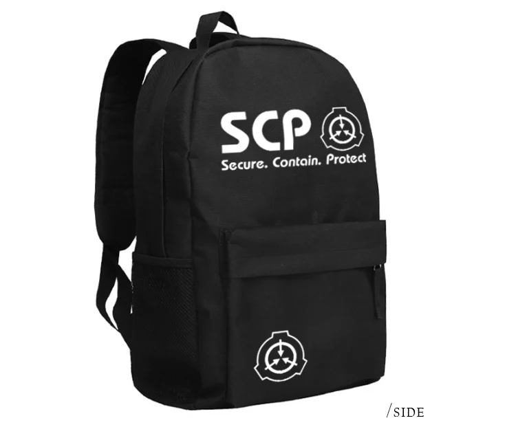 SCP рюкзак творческий Япония Школьная Сумка в стиле аниме для детей студентов