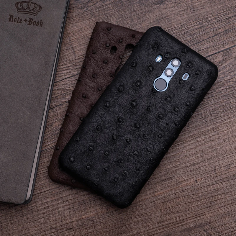 

Ostrich Skin Phone Cases For HUAWEI Mate10pro Half-Wrapped Case Mobile Phone Protective Case For HUAWEI Mate10pro