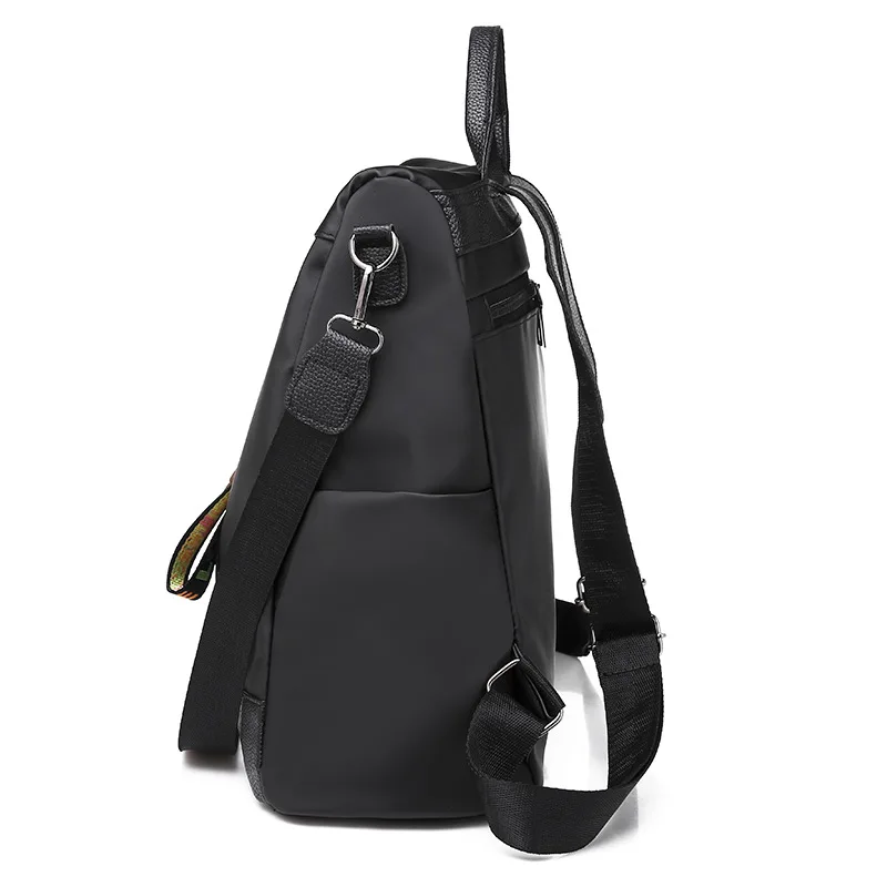

Fashion Multi-functional Backpack Women's Casual Large-Volume Oxford Cloth Bag Versatile Lightweight Shopping Travel Hand Should