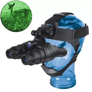 

Pulsar Night Vision Goggles Hunting GS 1x20 Tactical Infrared Night Vision Equipment Binoculars Head Mount Kit 75095