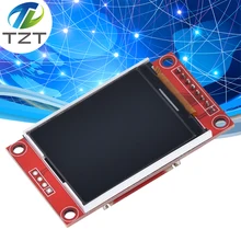 Módulo de tela lcd tft tzt, 1.8 polegadas, módulo spi série 51 drivers 4 io driver tft resolução 128*160 para arduino