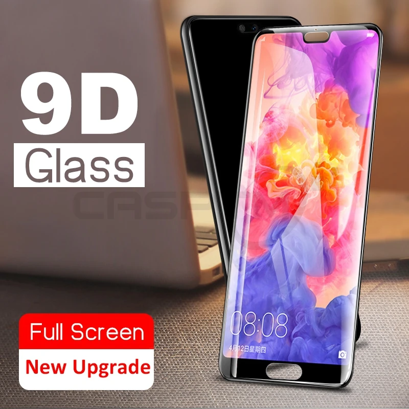 9D защита экрана закаленное стекло для huawei Y5 Y6 Y7 Y9 Prime 2019 Enjoy 9S 9e 9 + Полное покрытие