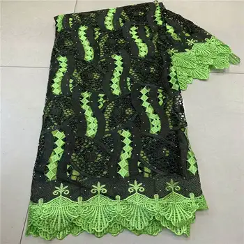 

JUAN LACE 2020 High Quality African Lace Fabric With Holes Nigeria Guipure Cord Water Soluble Lace For Fashion Wedding DressA183