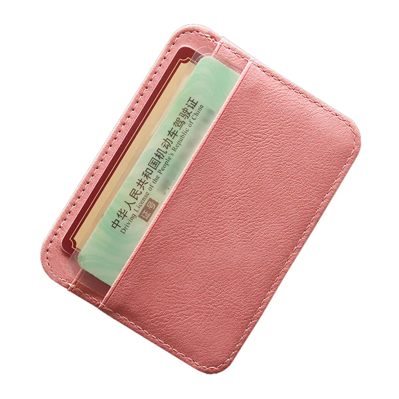 Travel Wallet Bus-Card-Case Coin-Pocket Credit-Card-Holder Women Id Purse Rfid Blocking