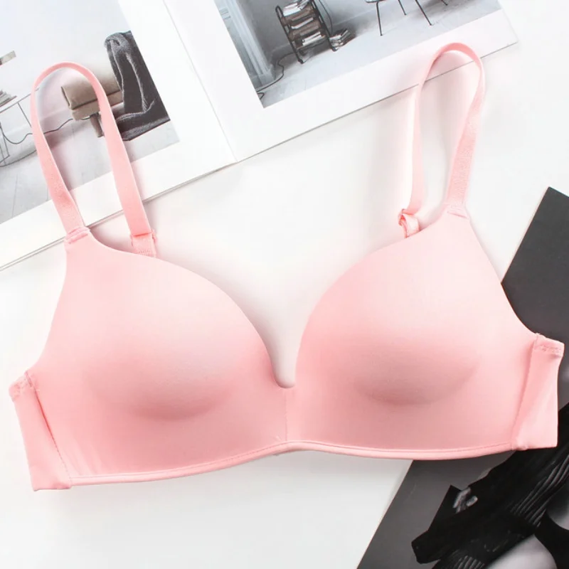 Japanese Style Push Up Bra Women Wire Free Underwear Brassiere