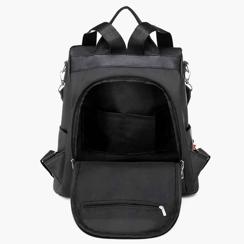 Женский рюкзак для отдыха Модный высококачественный школьный стиль нейлоновый школьный рюкзак ткань простой дизайн водонепроницаемый Противоугонный рюкзак