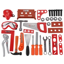 Детский набор инструментов, инструмент для ремонта моделирования, дрель, отвертка, набор для ремонта дома, детский набор инструментов, набор игрушек-пазлов для детей