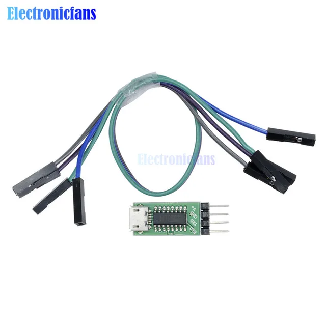 CH340G CH340C CH340 USB to TTL Converter Serial Port Adapter
