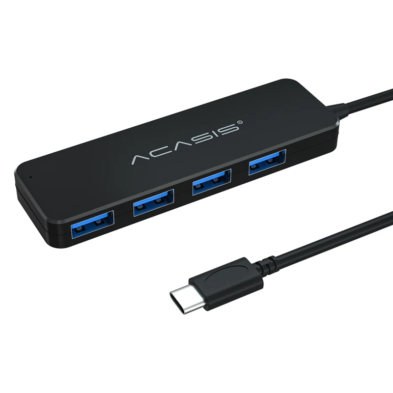 

USB C HUB 3.0 Type C HUB Splitter for MacBook Pro Surface USB 2.0 HUB Adapter with Micro USB 4 Port HUB for PC Laptop