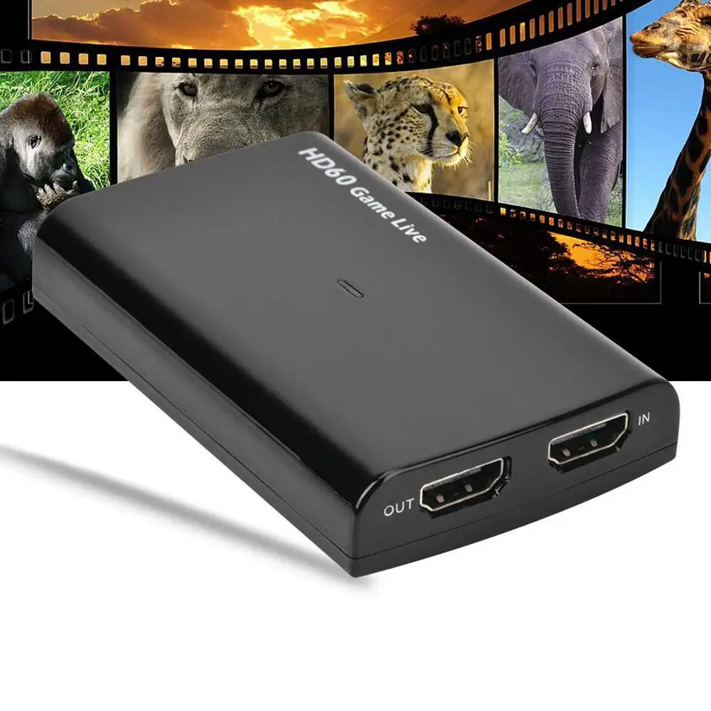 Ezcap266 USB3.0 UVC HDMI Карта видеозахвата прямая трансляция HD 60 игра прямая трансляция с микрофоном в 4 к 30fps HDMI пройти через Ezcap266 USB3.0 UVC HDMI Карта видеозахвата прямая трансляция HD 60 игра прямая трансляция с микрофоном в 4 к 30fps HDMI пройти через