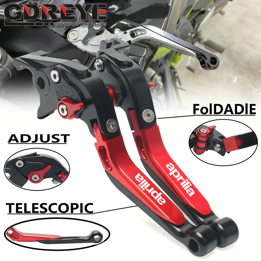 Для APRILIA DORSODURO 1200 2011 2012 2013 2014 2015 аксессуары для мотоциклов CNC Регулируемые рычаги