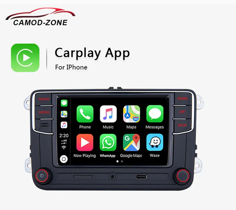 Android Авто NONAME RCD330 PLUS RCD330G Carplay R340G автомобиль MIB радио 6RF 035 187E для VW Golf 5 6 Jetta MK6 CC Tiguan Passat Polo