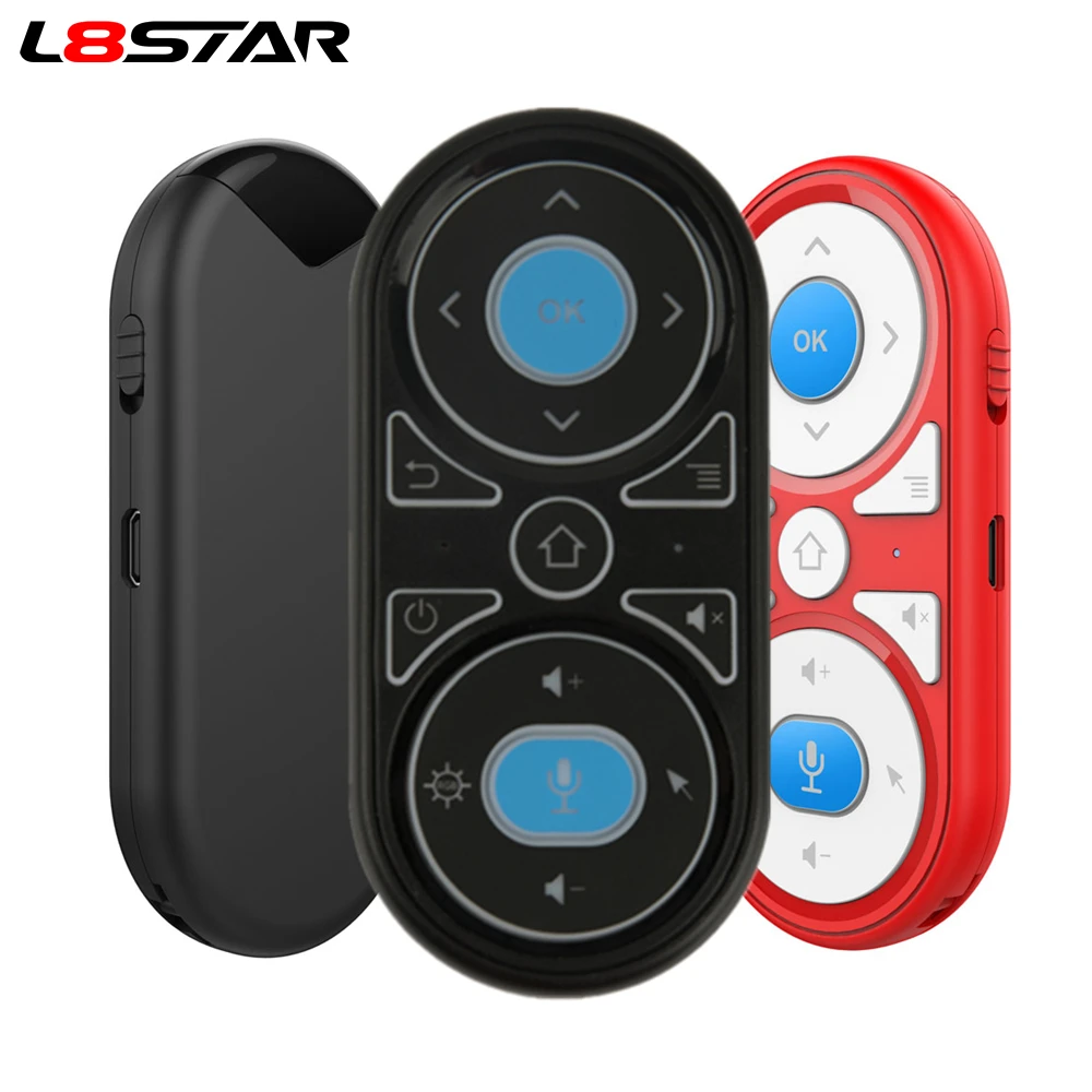 

Google Assistant Smart remote control G11 Backlit Voice control fly air mouse Gyroscope USB IR remote control for X96 H96 tv box
