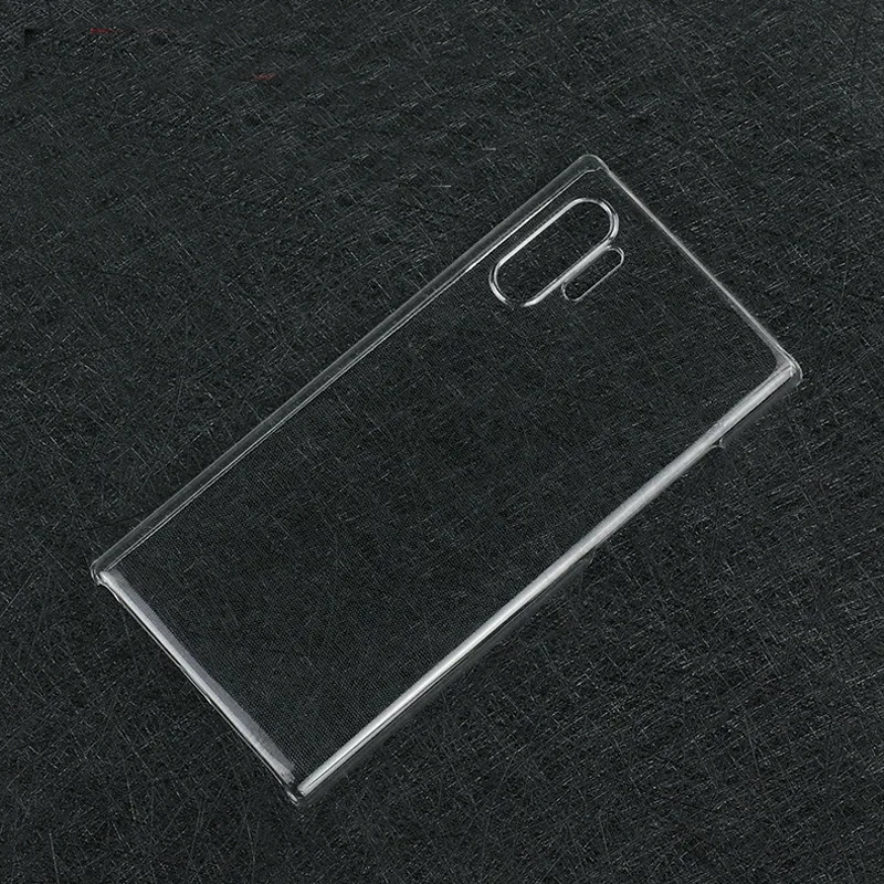 

Ultra Clear Crystal Transparent PC Hard Back Case Cover Shell for Samsung Galaxy Note 10/Note 10+ (note 10 plus)