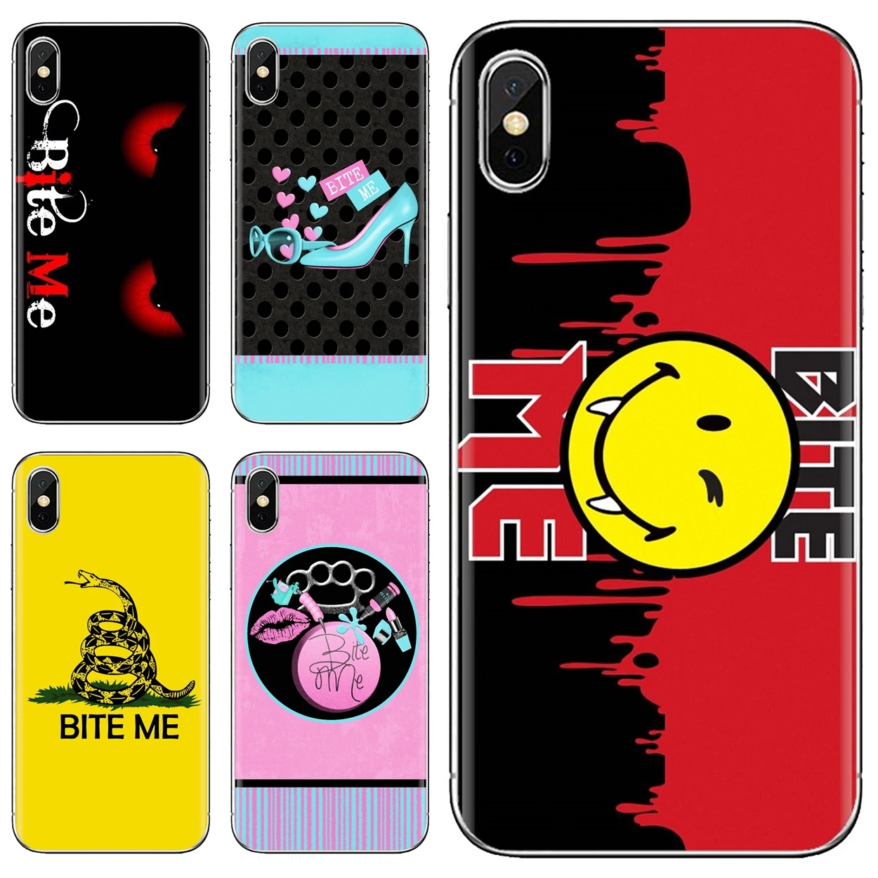 Мягкий чехол для автомобиля Bite Me Butt Ass наклейка на бампер ZTE Blade A520 A512 A452 A602 A5 2019 V6 V7