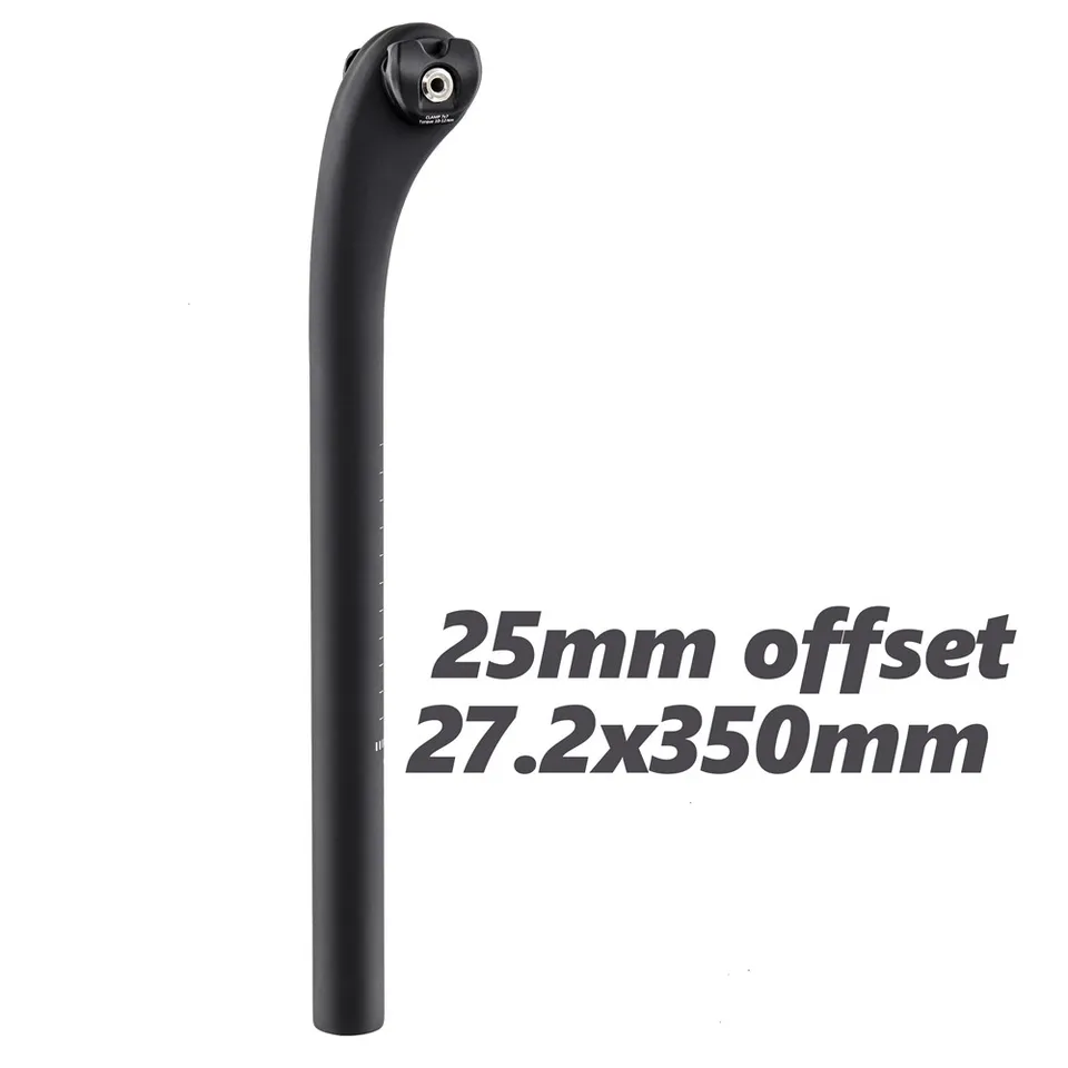 GUSTO カーボン シートポスト 27.2 黒フルカーボン道路シートポスト27.2ミリメートル7 × 7または7