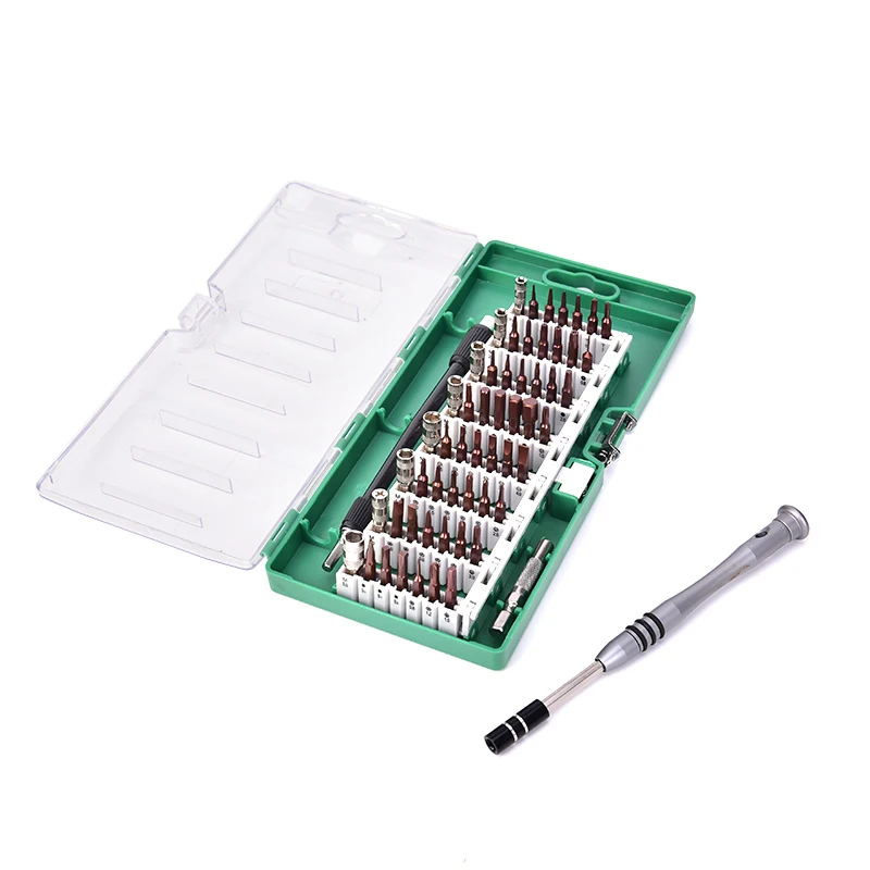 Высококачественная отвертка набор 60 в 1 S2 инструмент стальной прецизионный отвертка насадка гайковерта набор инструментов для ремонта