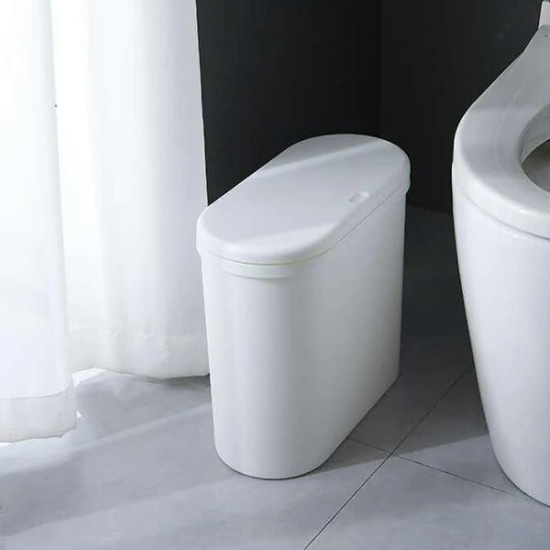 Многофункциональный 10л пластиковый узкий тип мусорный бак туалетный дежатель для мусоного ведра корзина мусорное ведро щетка для чистки ванной комнаты