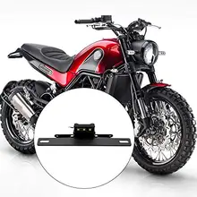 Запчасти для мотоциклов заднего номерного знака держатель хвостовой рамы кронштейн модифицированный со светодиодной подсветкой для Benelli Leoncino 500 Bj50