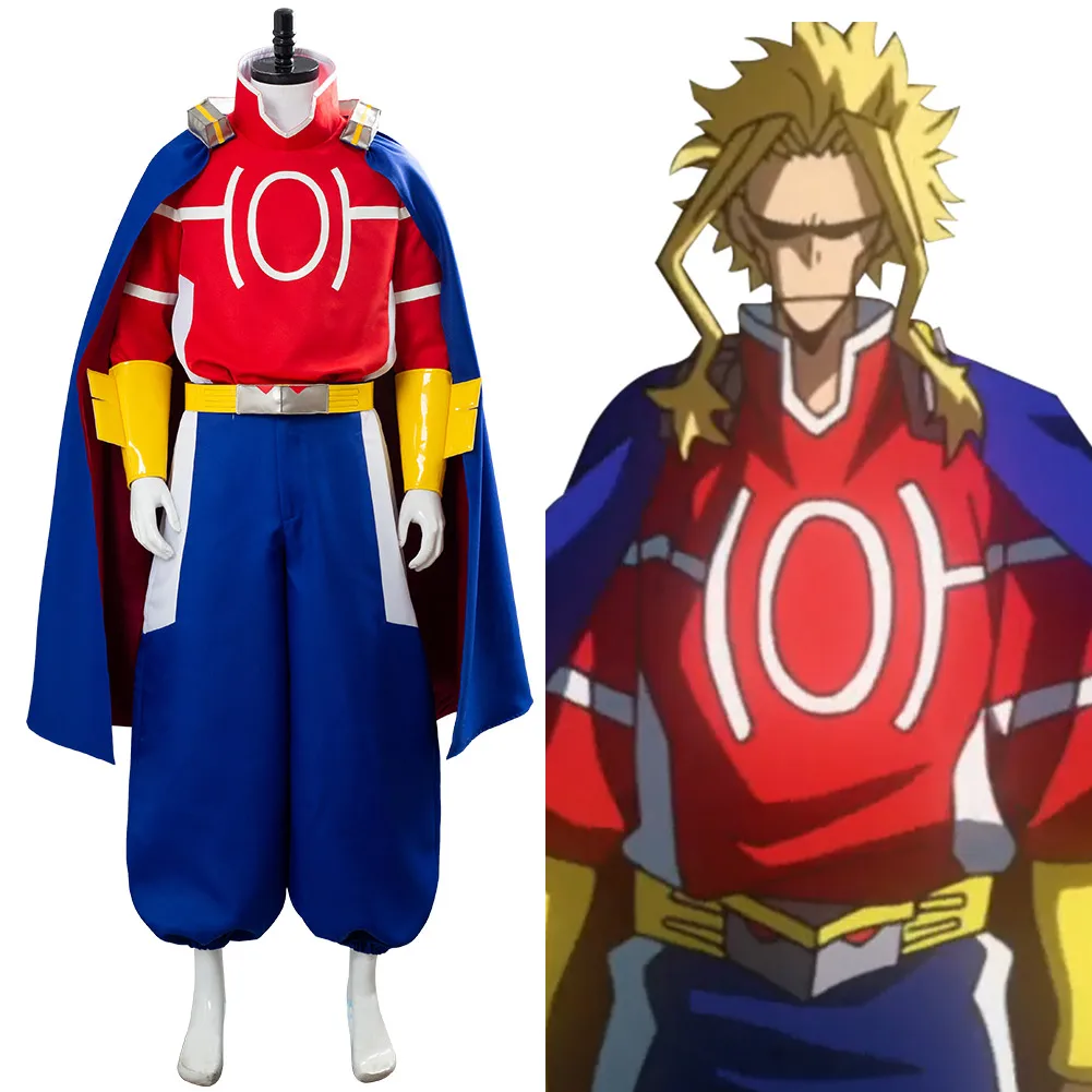 Аниме «Boku no My Hero Academy All Might»; карнавальный костюм; плащ; полный костюм для мальчиков