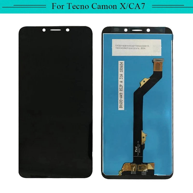 

New 3PCS Complete For Tecno camon X CA7 LCD Display Digitizer with touch Screen Assembly Free Shipping