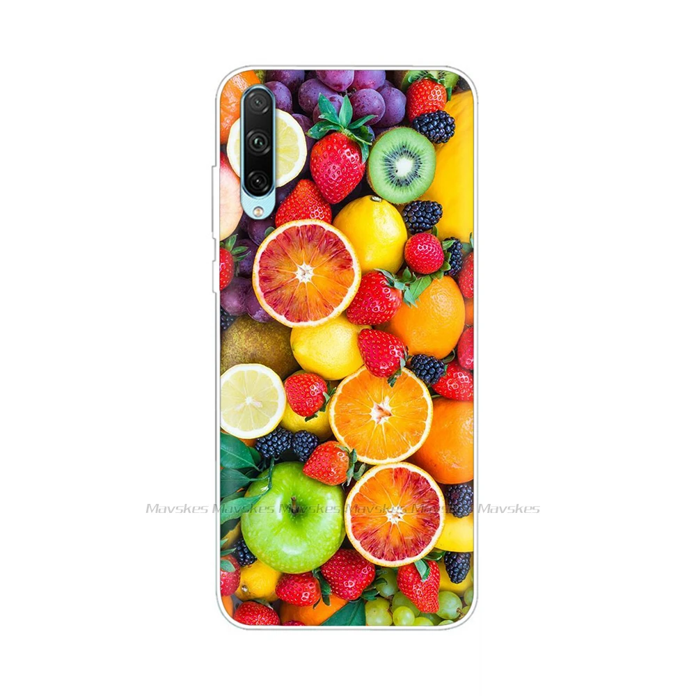 Floral Silicone Soft Phone Case with TPU Bumper