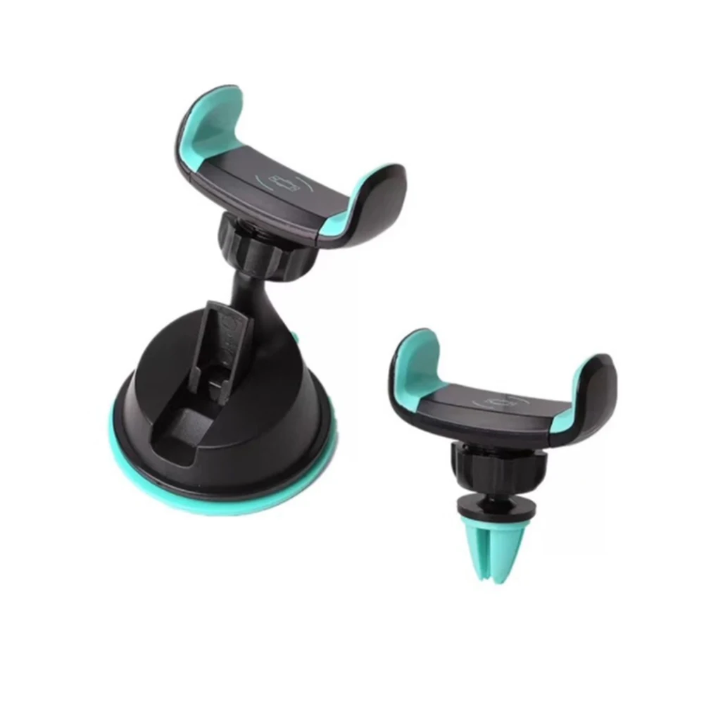 

Silicone Universal Car Phone Holder Windshield Mount Stand Air Vent Mount Holder 360 Degree Adjustable For Phone Stand