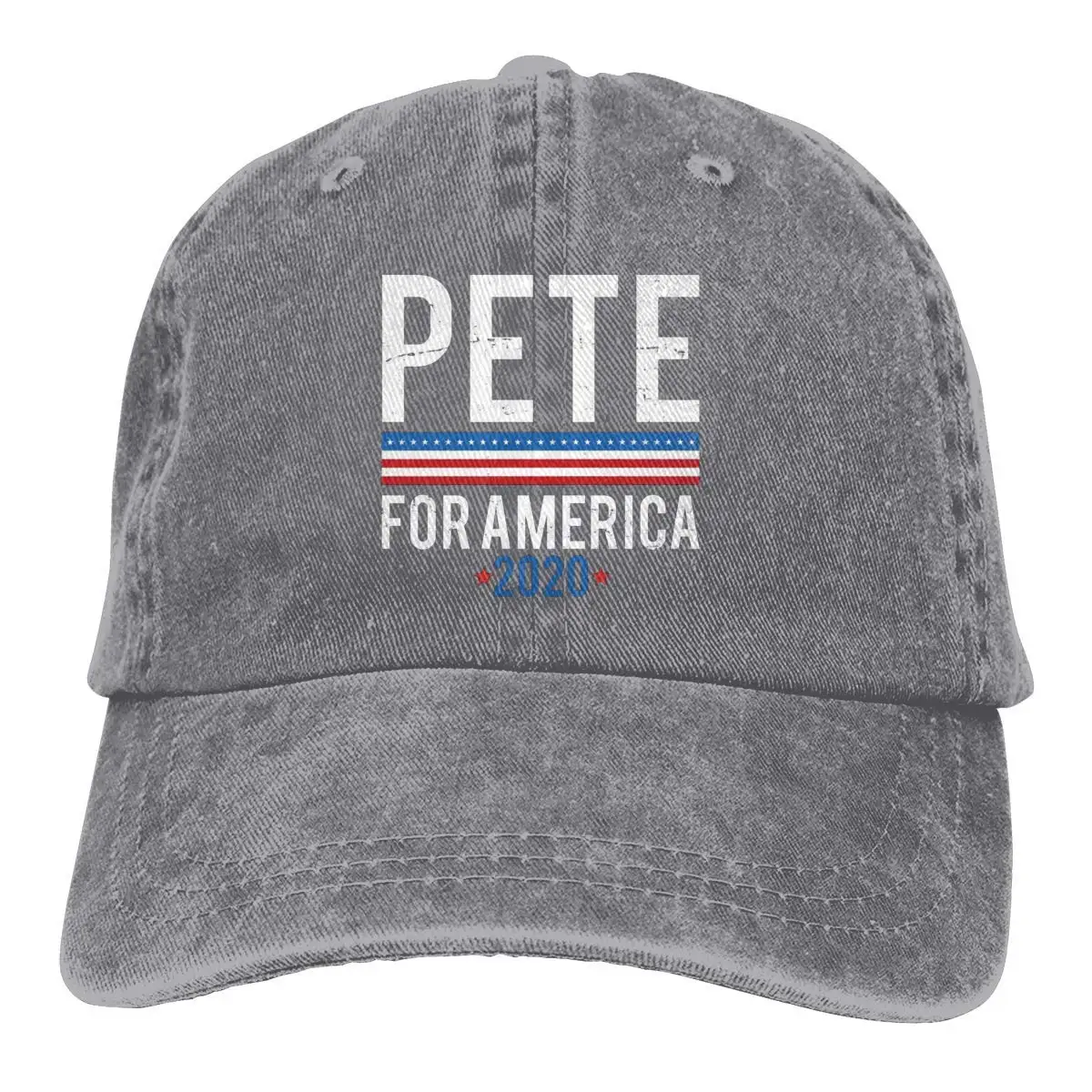 Pete Buttigieg джинсовая хлопковая ткань Регулируемая шляпа