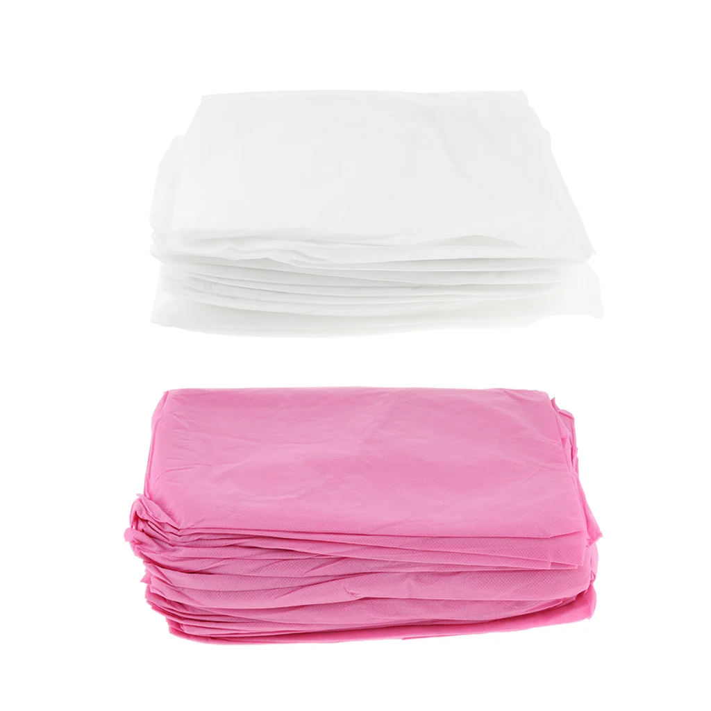 

Perfeclan 10 Pack Beauty Massage Table Sheets Spa Bed Table Cover Disposable