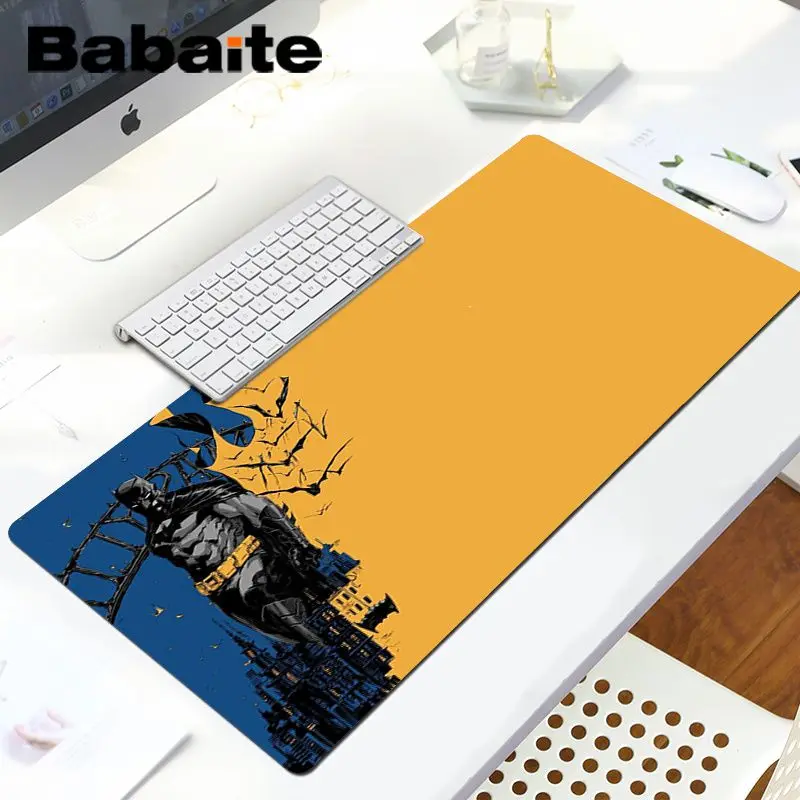 LockEdge 30X90cm Babaite, высокое качество, Marvel, Бэтмен, геймер, игровые коврики, коврик для мыши, ноутбука, игровой коврик для мыши, коврик для мыши, игровой коврик для мыши - Цвет: LockEdge 30X90cm