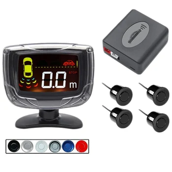 

1 Set Of LCD Reversing Radar Parking Sensor Back Up Radar Monitor System Reverse Sensor Car Baking Radar For Vehicle Auto Car