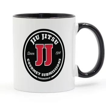 

Gourmet Submissions Jiu Jitsu Coffee Mug Ceramic Cup Gifts 11oz