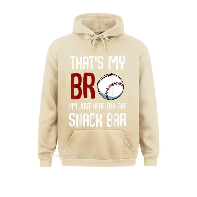 Snack Bar Funny Baseball Hoodie