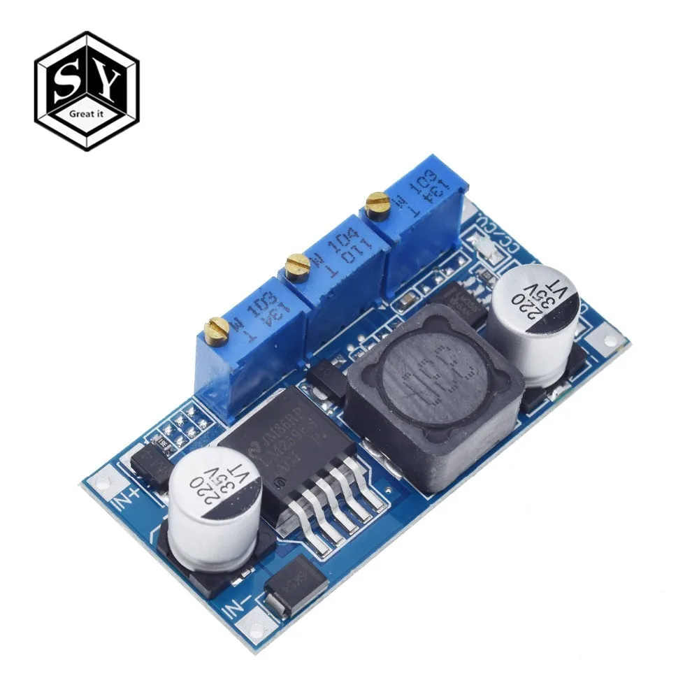 1pcs Lm2596 Led Driver Dcdc Stepdown Adjustable Cc/cv Power Supply Cc