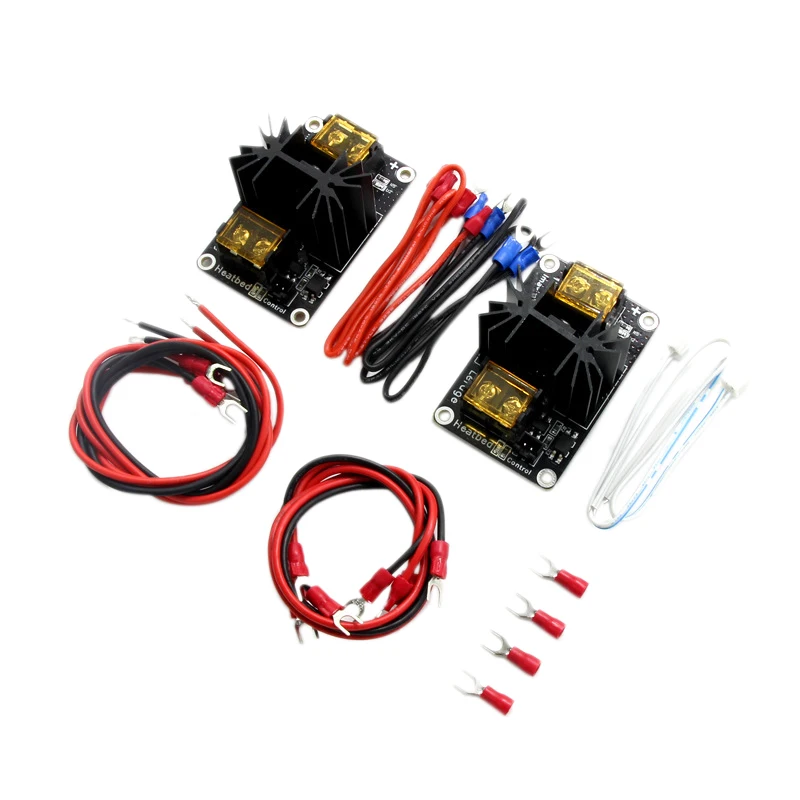 

FFYY-2Pcs/Set 3D Printer Accessories 30A Mos Tube Heat Bed Power Module Expansion Board High Current Load Module Mos Tube Hotend