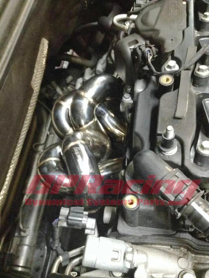 BPRACING из нержавеющей стали трубчатый коллектор для 2012- VoIvo S60 1,6 T T4