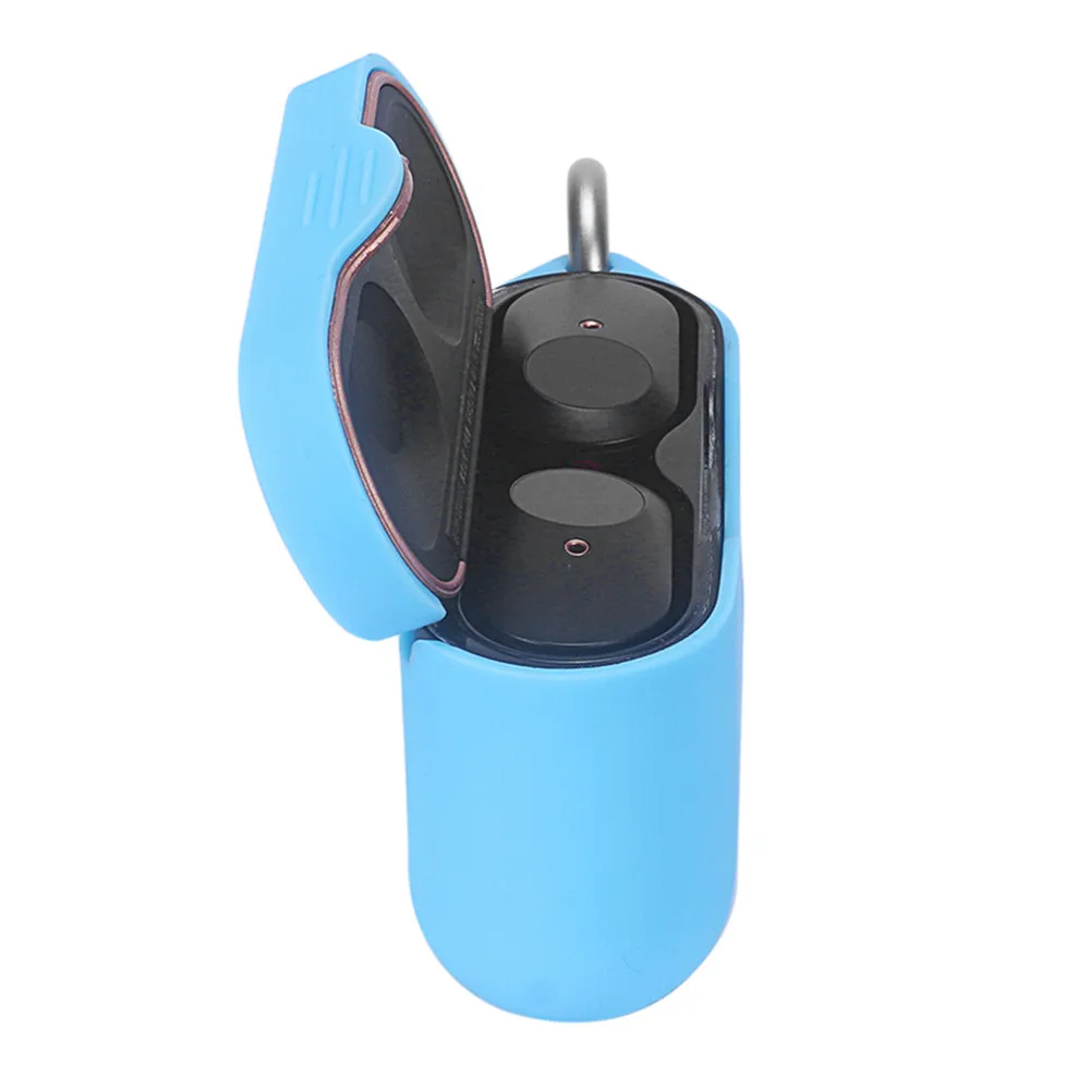 Новейший силиконовый защитный чехол Bluetooth спортивная Гарнитура Анти шок для sony WF