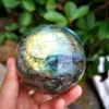 Natural Labradorite Quartz Moonlight Crystal Ball Stone Healing 1pcs ► Photo 3/6