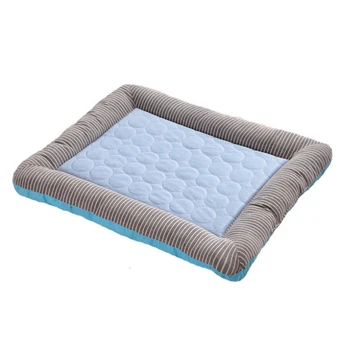 

Summer Large Dog Mat Cool Dog Bed Poodle House Pets Nest Small Dog kennel Cat nest For Cat Puppy Plus dog beds for medium dogs