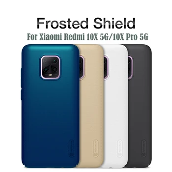 

Nillkin Cover For Xiaomi Redmi Note 9 Redmi 10X Pro 5G Case Frosted Shield Hard PC Back Cover For Xiaomi Redmi 10X 5G 10X 4G
