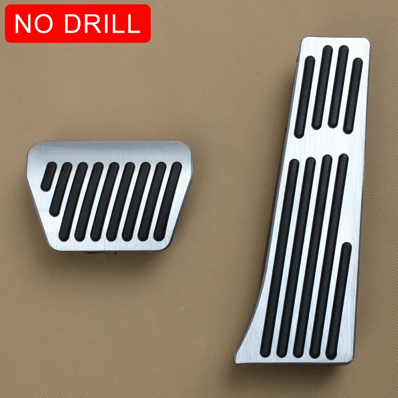 

Aluminum Gas Brake Pedal Cover Set For BMW E90 E91 E92 F10 F11 F07 F06 F12 F13 F01 F07 F25 E70 E71 E89 Automatic