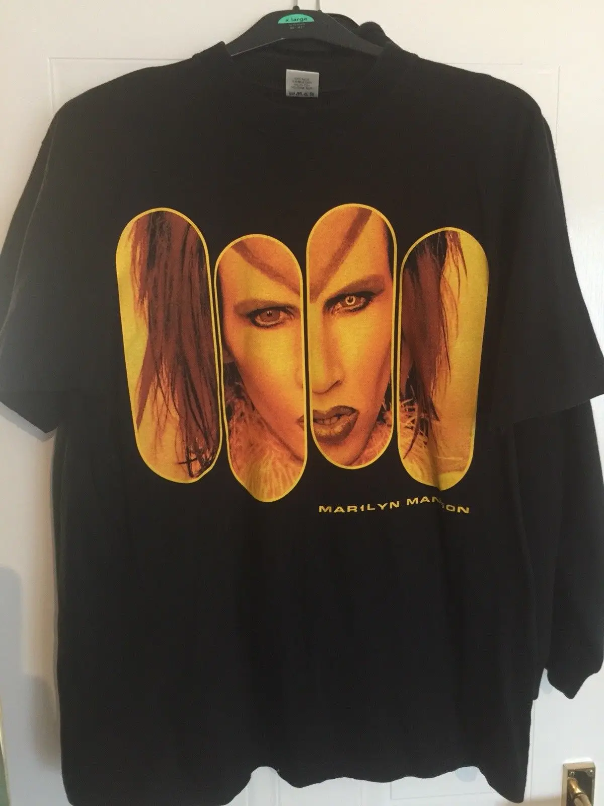 Marilyn Manson Rare Rock Is Dead T Shirt For Man Hipster O-Neck Causal Cool Tops | Мужская одежда