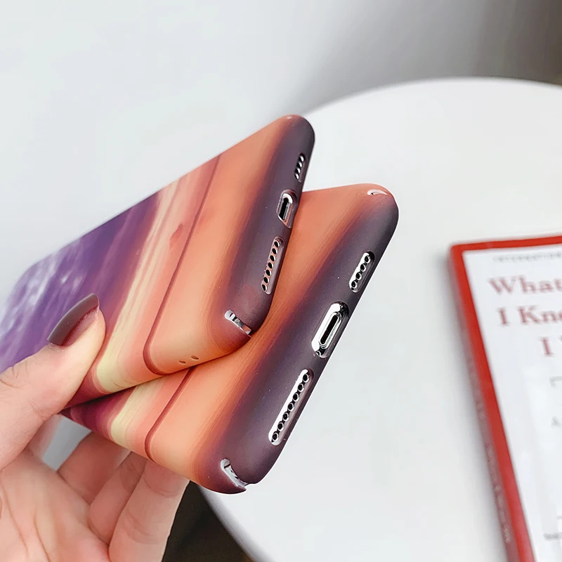 Цветной облако Жесткий ПК чехол для huawei P20 P30lite Коврики 20 30 Pro Nova 3 3i 4 5iPro Honor 9 10lite 8X 9X 20Pro V20 20i 7C Y9