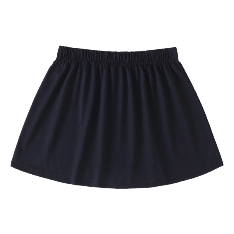 Women Girls Faux Hemline Adjustable Layering False Top Lower Sweep Pleated Mini Skirt Shirt Extender Splitting Underskirt 2021 short skirt Skirts