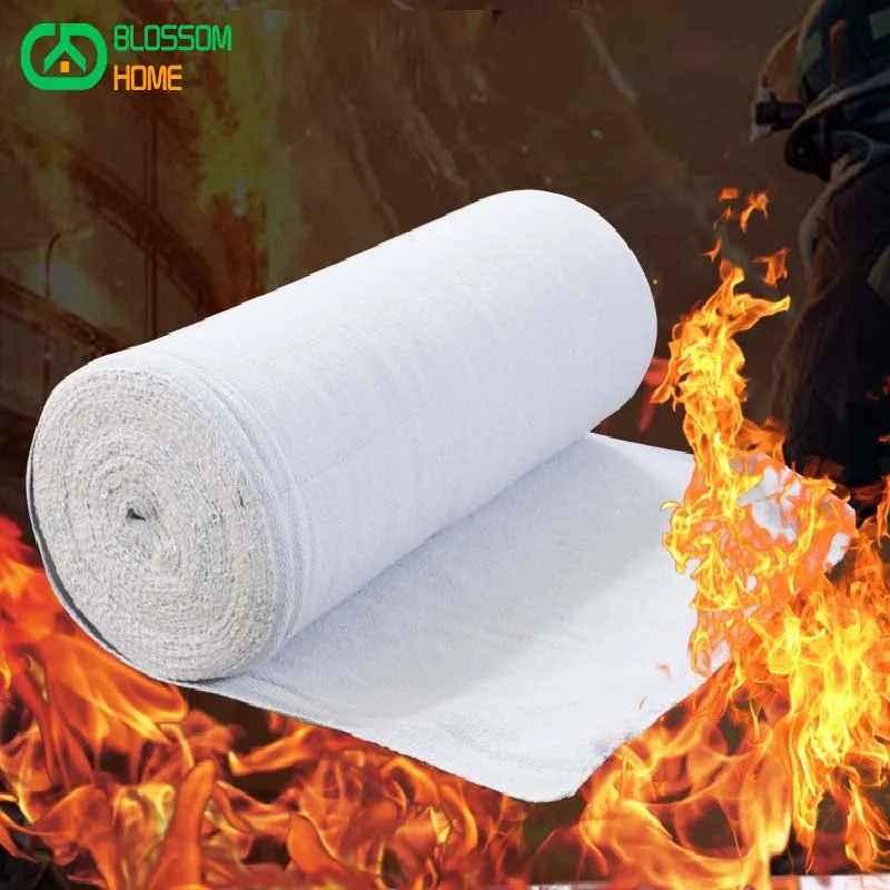 Thickness 2mm Fire Proof Blanket Is Resistant To High Temperature